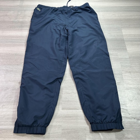 Lacoste Other - Lacoste Sport Track Pants Mens XL Blue Elastic Waist Zip Hem Athletic 5271-PE